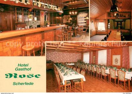 Scherfelde Warburg Hotel Gasthof Rose Restaurant