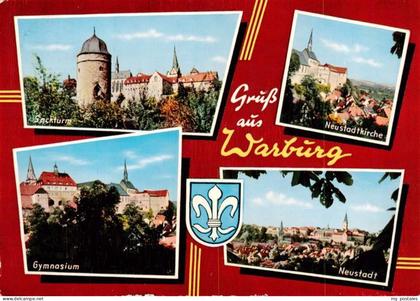 Warburg Westfalen Sackturm Neustadtkirche Gymnasium