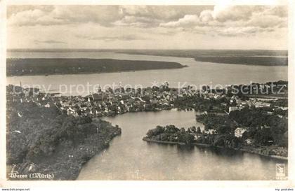 Waren Mueritz Fliegeraufnahme