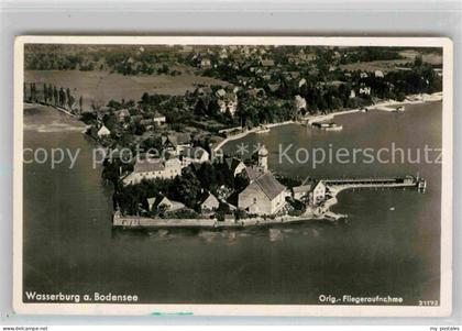 Wasserburg Bodensee Fliegeraufnahme