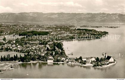 Wasserburg Bodensee Fliegeraufnahme