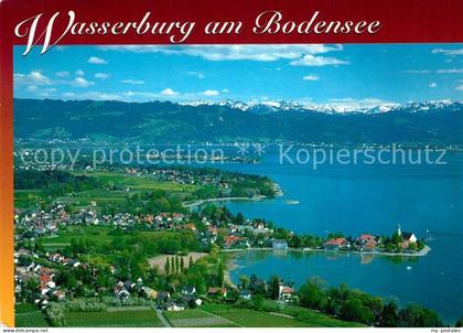 Wasserburg Bodensee Fliegeraufnahme