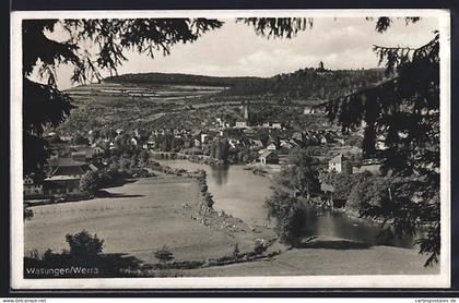 AK Wasungen /Werra, Teilansicht mit Kirche