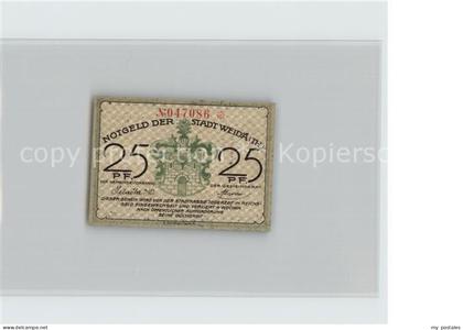 Weida Thueringen 25 Pfennig