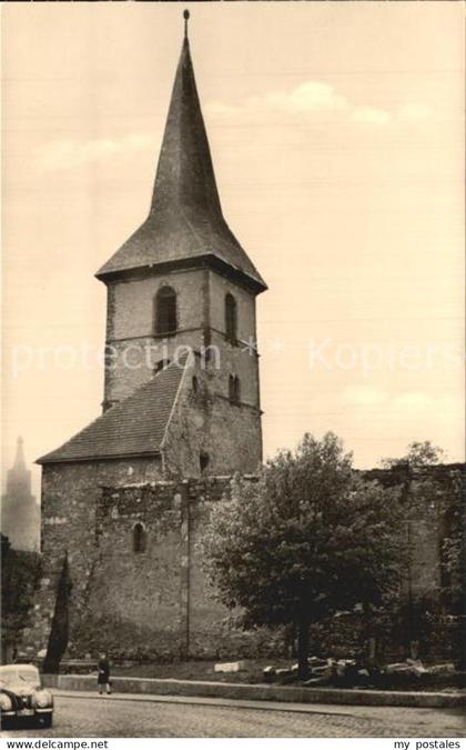 Weida Thueringen Wiedenkirche Ruine