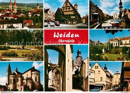 Weiden Oberpfalz Teilansichten Max Reger Stadt