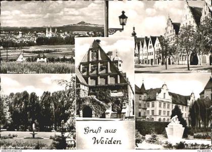 Weiden Oberpfalz Weiden Anlage x 1962