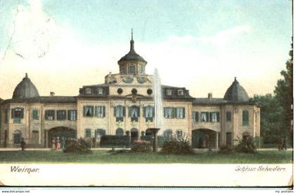 Weimar Thueringen Weimar Schloss  x 1910