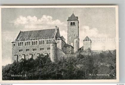 Weinheim Bergstrasse Wachenburg
