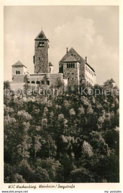 Weinheim Bergstrasse Wachenburg