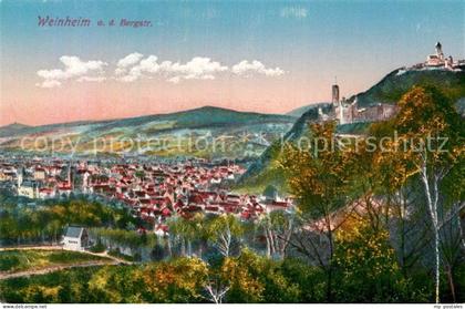 Weinheim Bergstrasse Wachenburg Windeck