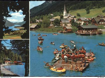 Weissensee Kaernten Austria Boote