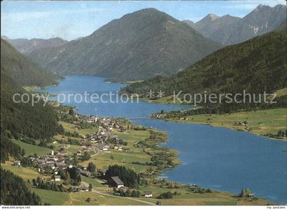 Weissensee Kaernten Fliegeraufnahme