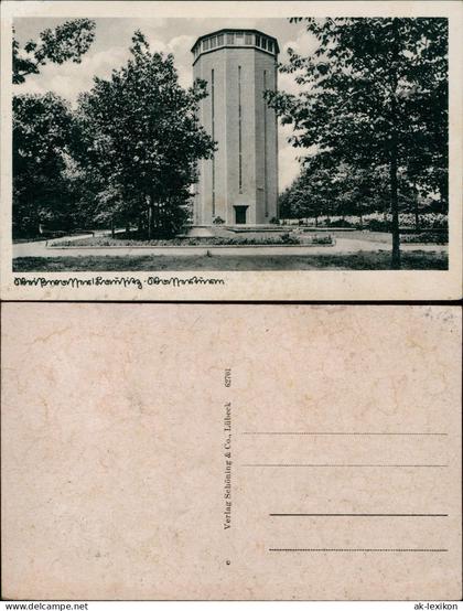 Ansichtskarte Weißwasser/Oberlausitz Wasserturm Oberlausitz 1938