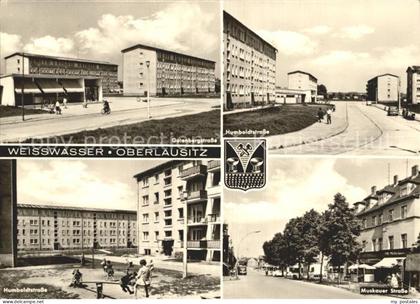 Weisswasser Oberlausitz Gutenbergstrasse Muskauer-Strasse Humboldstrasse