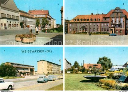 Weisswasser Oberlausitz Muskauer Str Rathaus Wohnkomplex Humboldtstr Anlagen
