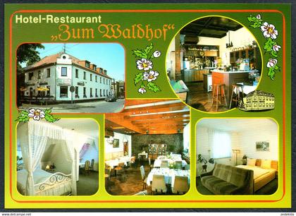 E5296 - TOP Neupetershain Hotel Restaurant Zum Waldhof - Bild und Heimat Reichenbach Qualitätskarte