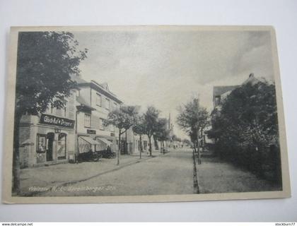 WELZOW , Strasse, Schöne   Karte um 1940