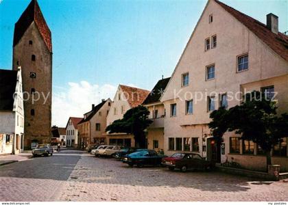 Wemding Innenstadt Turm