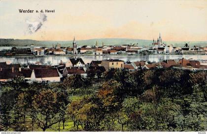 Werder a.Havel - Panorama gel.1916 Feldpost