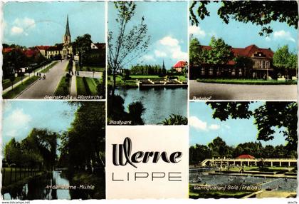 CPM AK WERNE-LIPPE TOWN SCENES GERMANY (1435994)