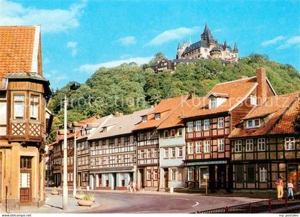 Wernigerode Harz Schoene Ecke mit Feudalmuseum Schloss Wernigerode