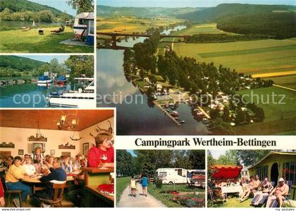 Bettingen Wertheim Campingpark Fliegeraufnahme