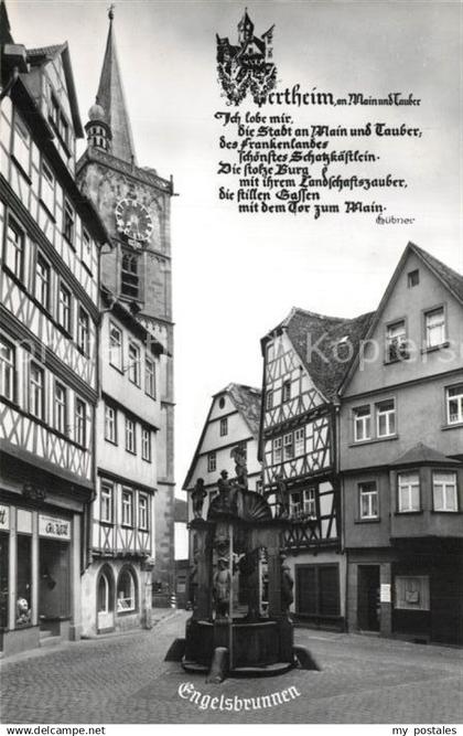 Wertheim Main Engelsbrunnen