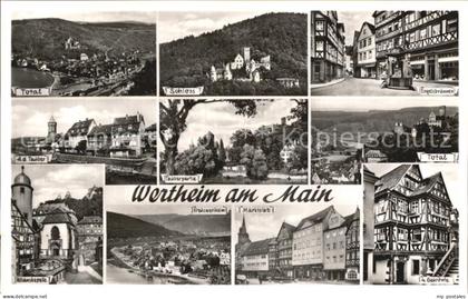 Wertheim Main Schloss Fachwerk