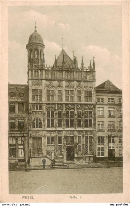 Wesel  Rhein Rathaus