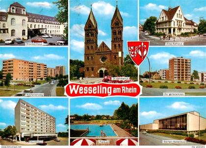 Wesseling Krankenhaus Kastantienweg Hochhaus St Germanus Kirche Altes Rathaus Am