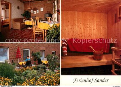 Ihorst Westerstede Ferienhof Sander Gastraum Saune