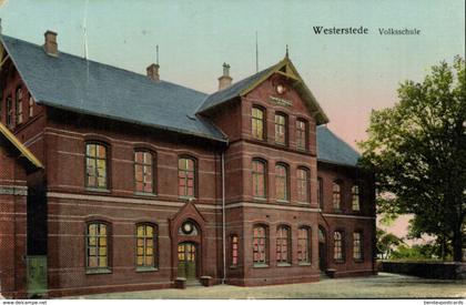WESTERSTEDE, Volksschule (1914) AK