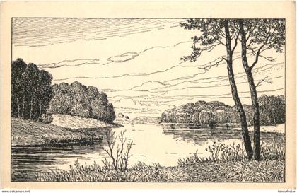 Der Silmsee bei Deutsch Eylau - Westpreussen