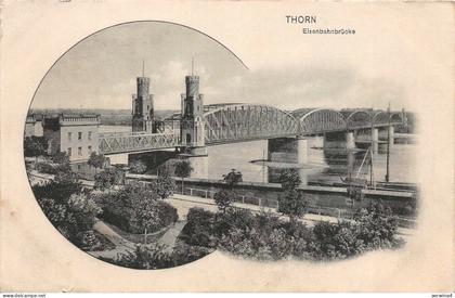 Thorn Eisenbahnbrücke Feldpostkarte