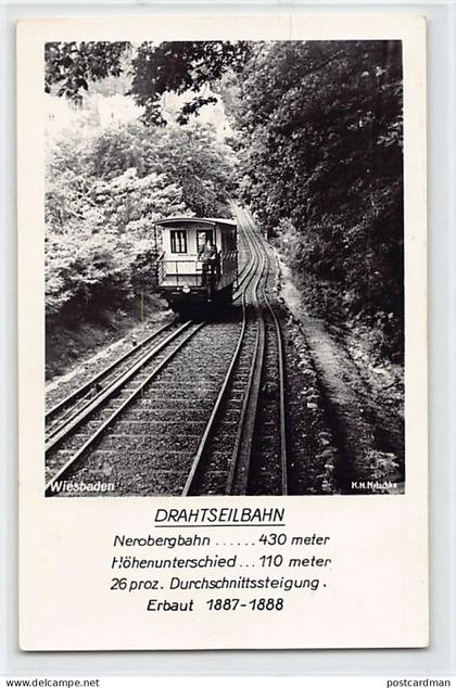 Deutschland - Wiesbaden (HE) Drahtseilbahn - Stempel Wiesbaden Neroberg