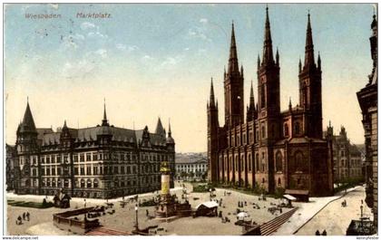Wiesbaden - Marktplatz