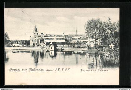 AK Berlin-Halensee, Restaurant Terrassen am Halensee
