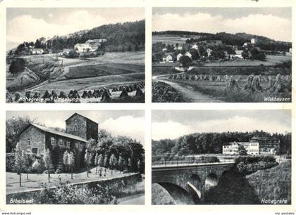 Au Siegkreis Windeck Hohegrete mit Umgebung Wickhausen Bibelsaal Erholungsheim H