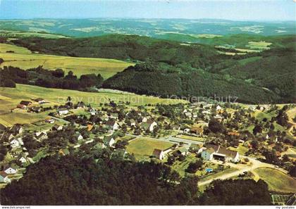 Halscheid Windeck Rhein-Sieg-Kreis-NRW Fliegeraufnahme mit Gasthof Pension Schul