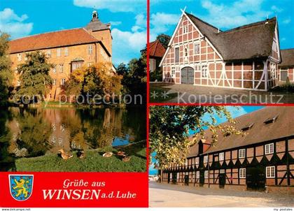 Winsen Luhe Schloss Fachwerkhaeuser
