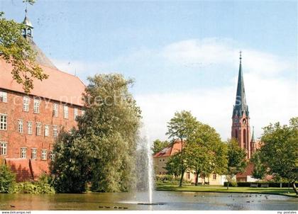Winsen Luhe Schlosspark Wasserschloss Marienkirche