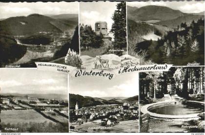 Winterberg Hochsauerland Winterberg Quelle Turm Kurhaus x 1961