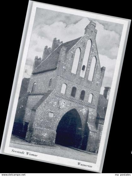 Wismar Mecklenburg Vorpommern Wismar Wassertor
