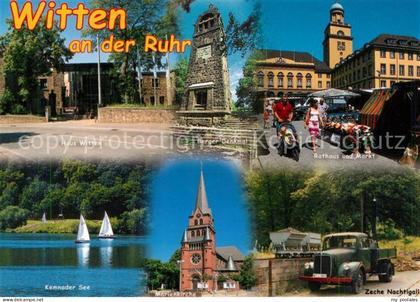 Witten Ruhr Haus Witten Rathaus Markt Zeche Nachtigall Kemnader See