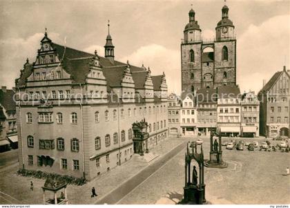Wittenberg Lutherstadt Marktplatz