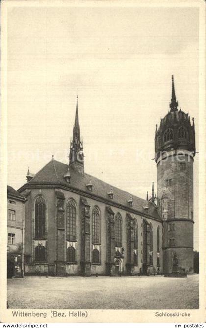 Wittenberg Lutherstadt Schlosskirche