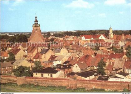 Wittstock Blick ueber die Altstadt