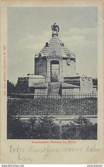Deutschland - WÖRTH - Französiches Denkmal bei Wörth