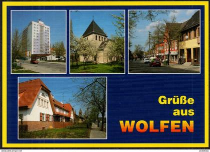 F5961 - TOP Wolfen - Verlag Bild und Heimat Reichenbach Qualitätskarte